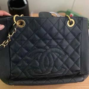 channel shopping tote mini